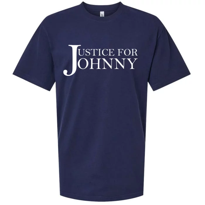 Justice For Johnny Depp Sueded Cloud Jersey T-Shirt