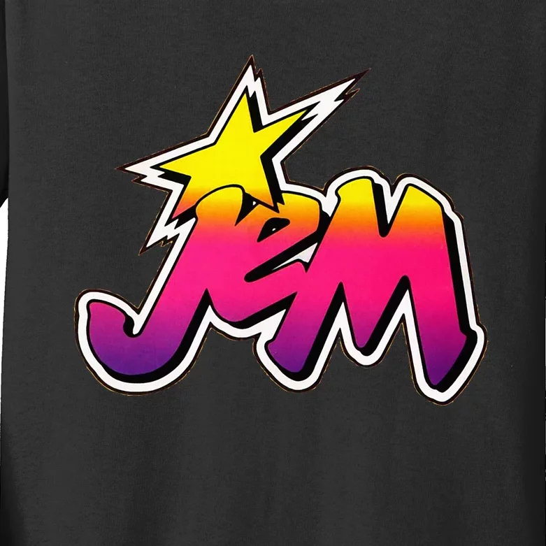 Jem Funny Kids Long Sleeve Shirt