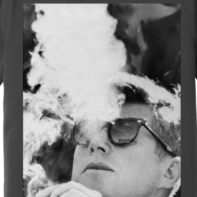 JFK Smoking with Shades John F. Kennedy President Premium T-Shirt