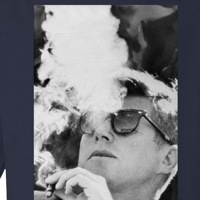 JFK Smoking with Shades John F. Kennedy President Toddler Long Sleeve Shirt