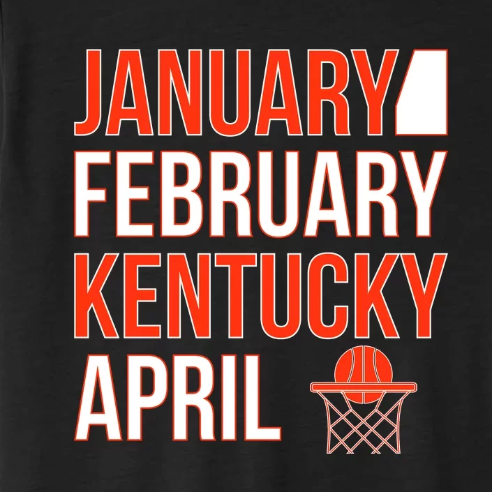 January February Kentucky April Basketball ChromaSoft Performance T-Shirt