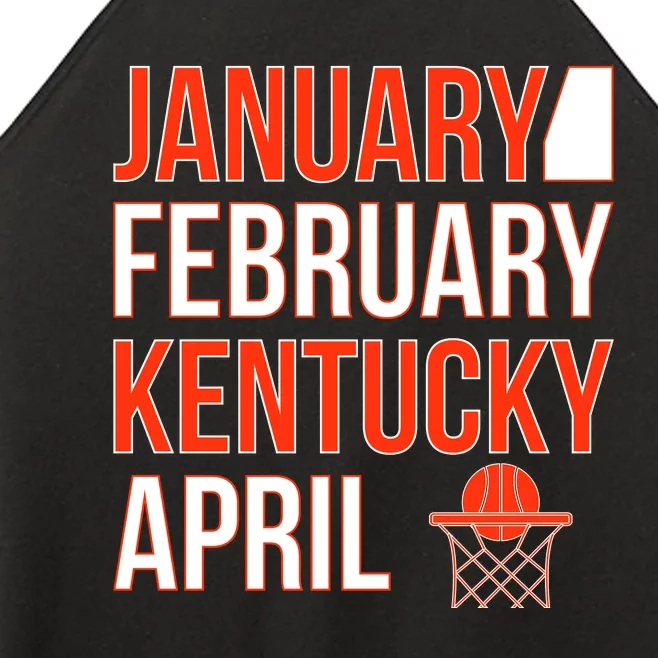 January February Kentucky April Basketball Women’s Perfect Tri Rocker Tank