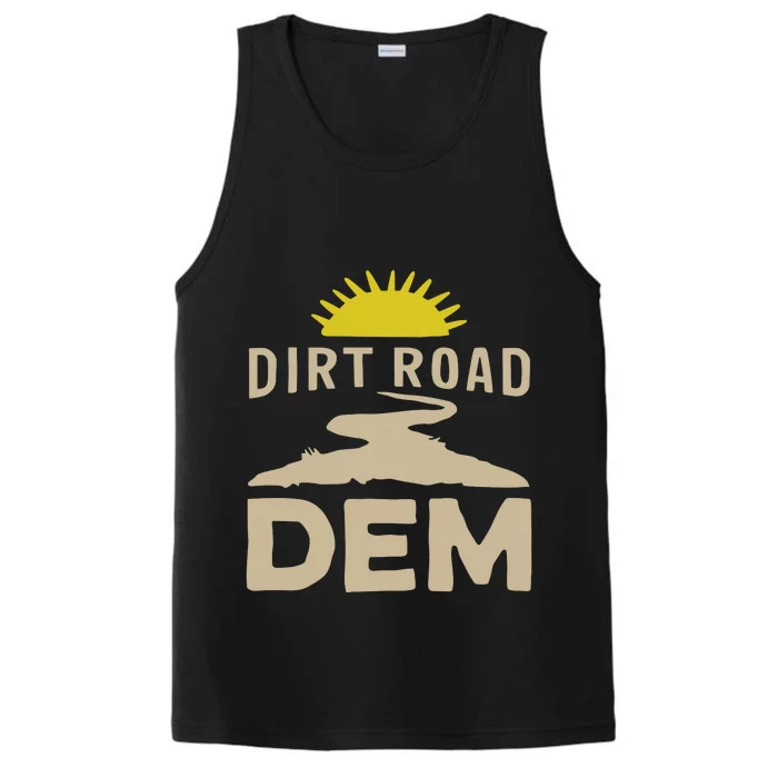 Jane Fleming Kleeb Dirt Road Dem Performance Tank