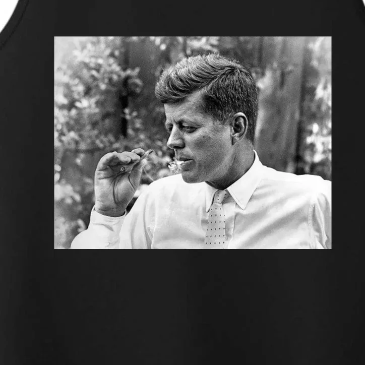 John F Kennedy Smoking Performance Tank