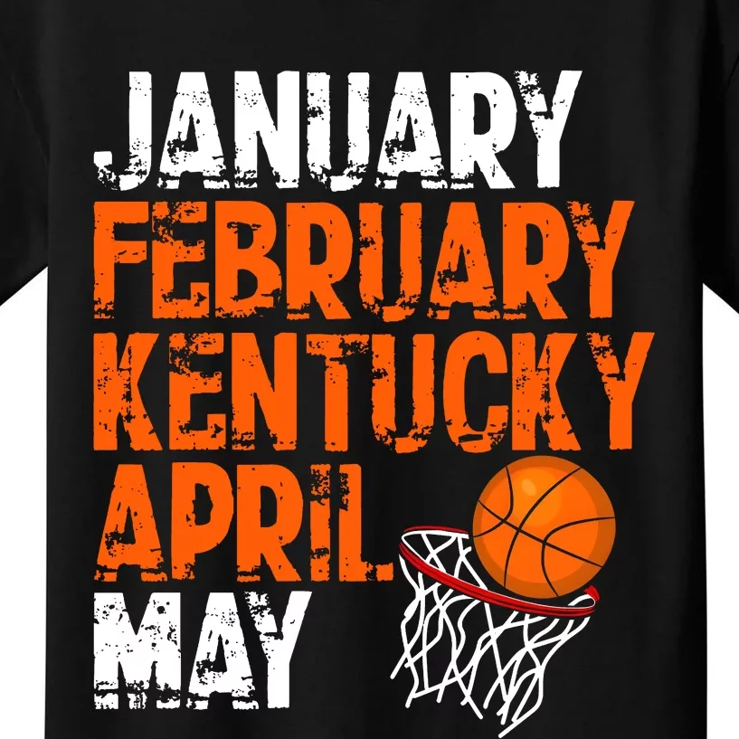 January February Kentucky April May Kids T-Shirt