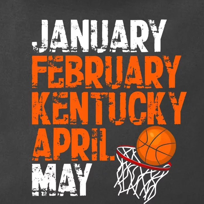 January February Kentucky April May Zip Tote Bag