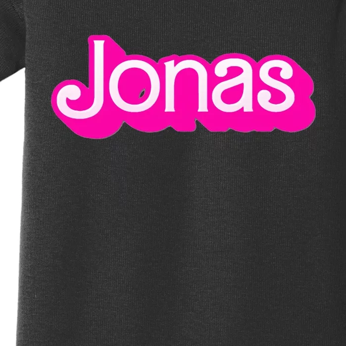 Jonas First Last Family Named  Baby Birthday Baby Bodysuit