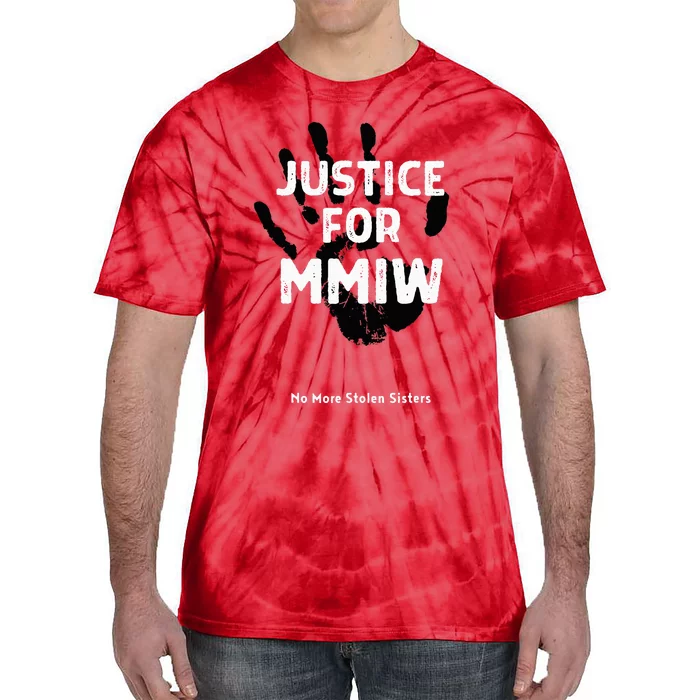 Justice For MMIW Awareness Strong Indigenous Native Tie-Dye T-Shirt