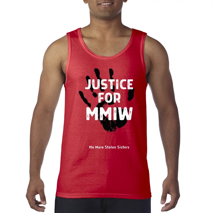 Justice For MMIW Awareness Strong Indigenous Native Tank Top