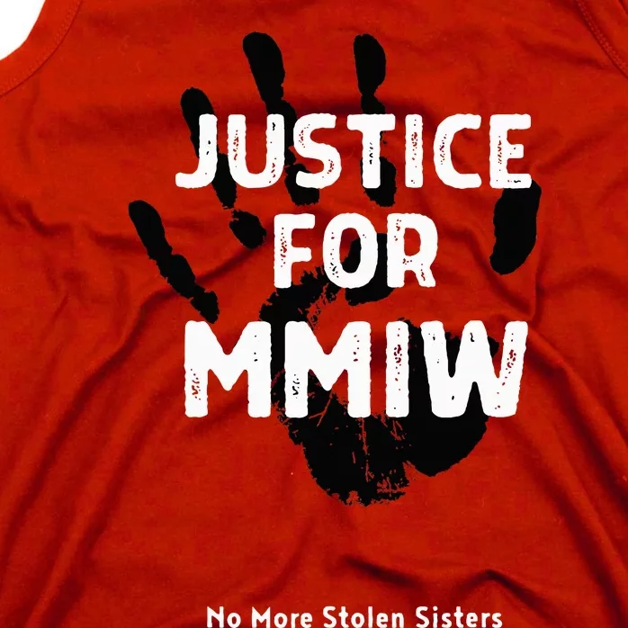 Justice For MMIW Awareness Strong Indigenous Native Tank Top