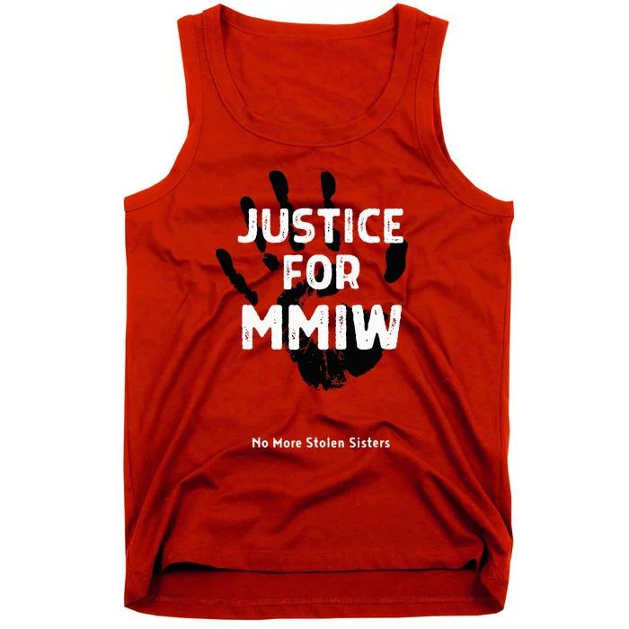 Justice For MMIW Awareness Strong Indigenous Native Tank Top