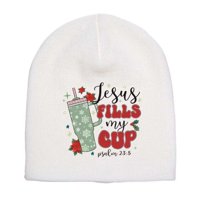 Jesus Fills My Cup Bundle Psalm 23;5 Short Acrylic Beanie