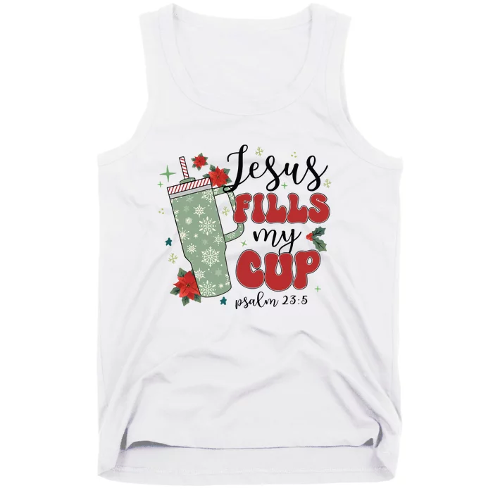 Jesus Fills My Cup Bundle Psalm 23;5 Tank Top