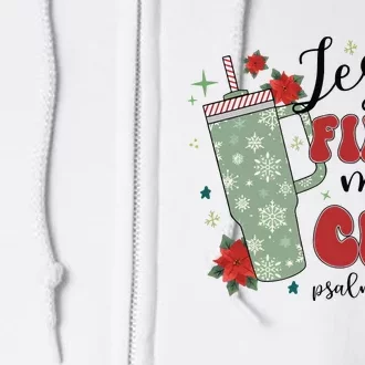 Jesus Fills My Cup Bundle Psalm 23;5 Full Zip Hoodie