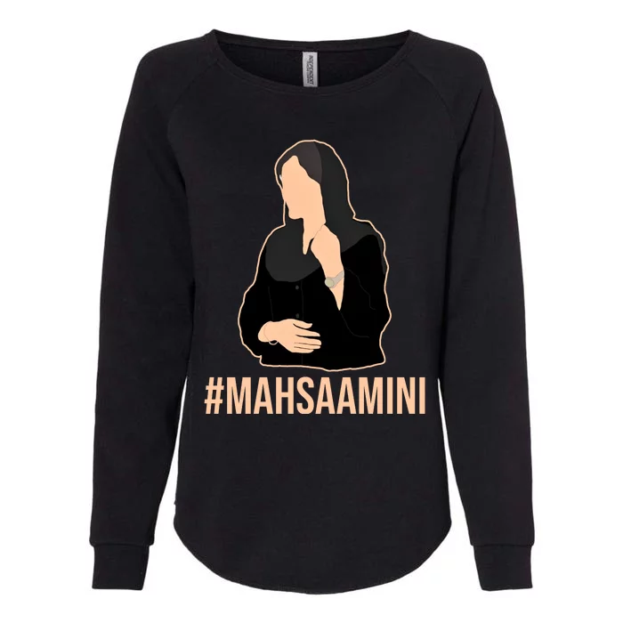 Justice For Mahsa Amini Womens California Wash Sweatshirt