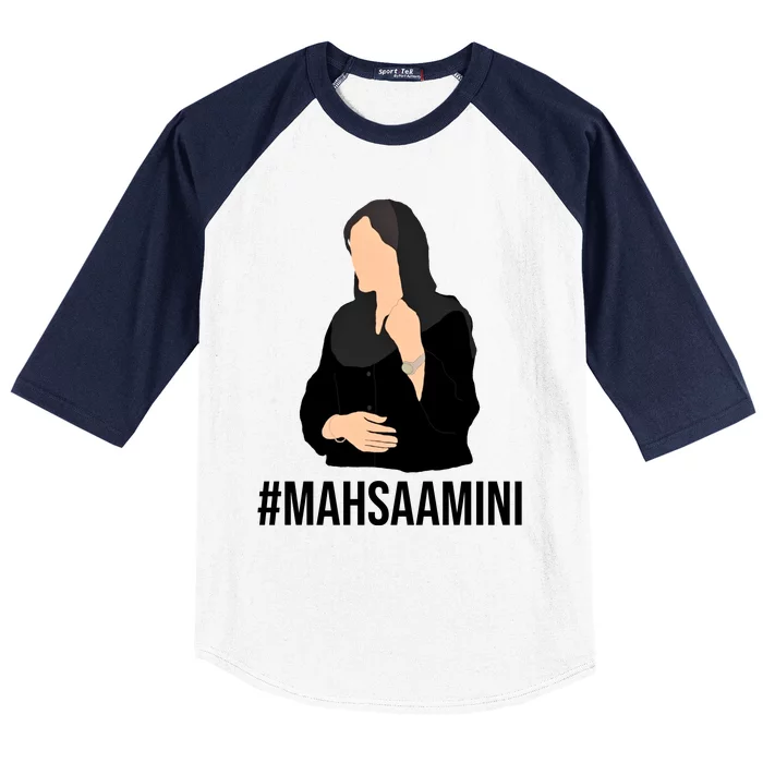 Justice For Mahsa Amini Baseball Sleeve Shirt