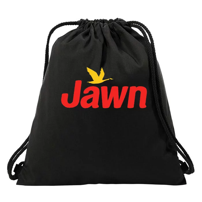 Jawn Food Market Full Color Design Drawstring Bag