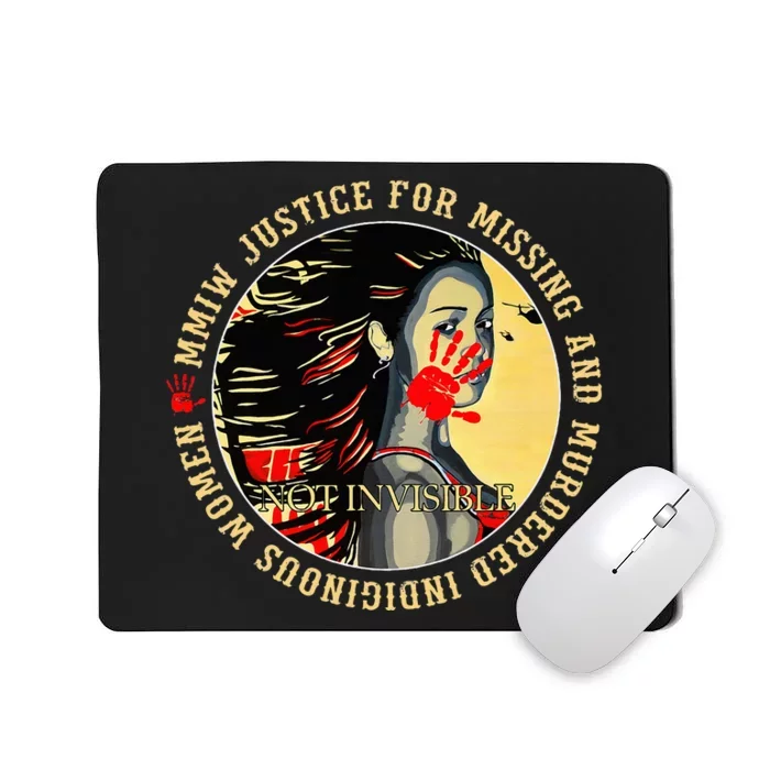 Justice For Mmiw Missing Murdered Indigenous Resilient Mousepad