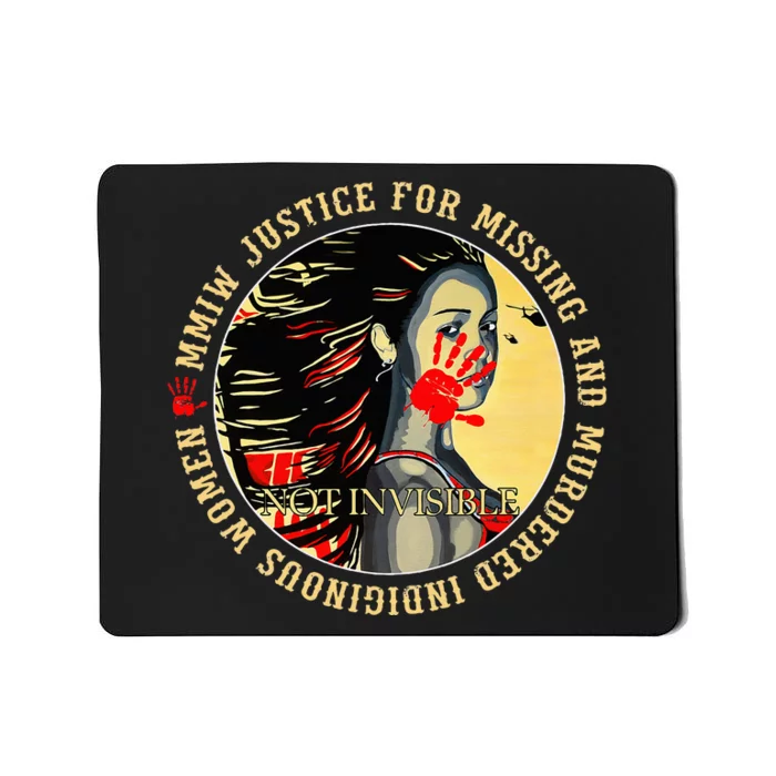 Justice For Mmiw Missing Murdered Indigenous Resilient Mousepad