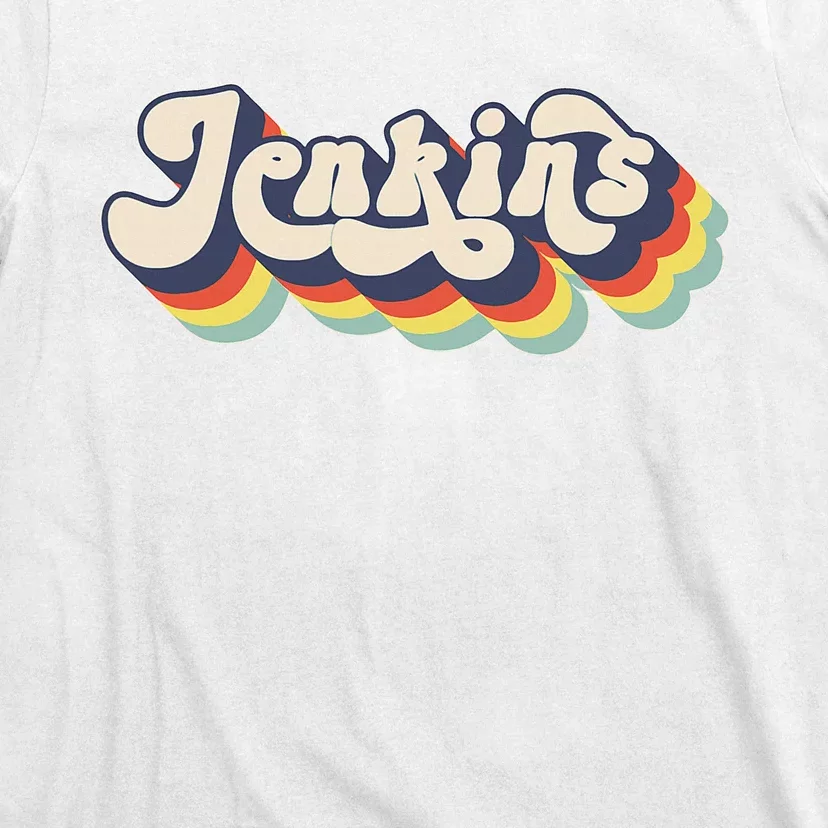 Jenkins Family Name Personalized Surname Jenkins T-Shirt