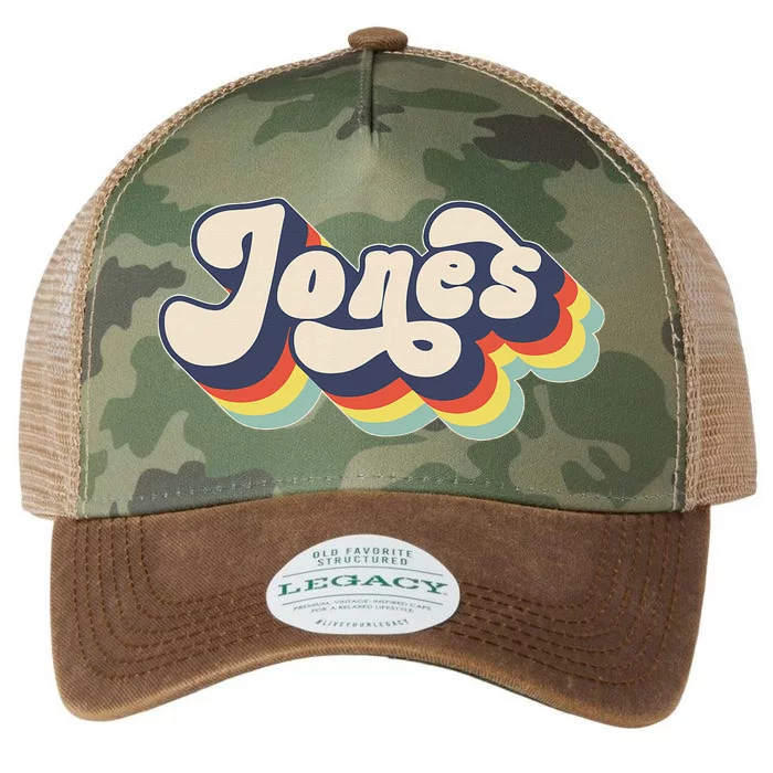 Jones Family Name Personalized Surname Legacy Tie Dye Trucker Hat