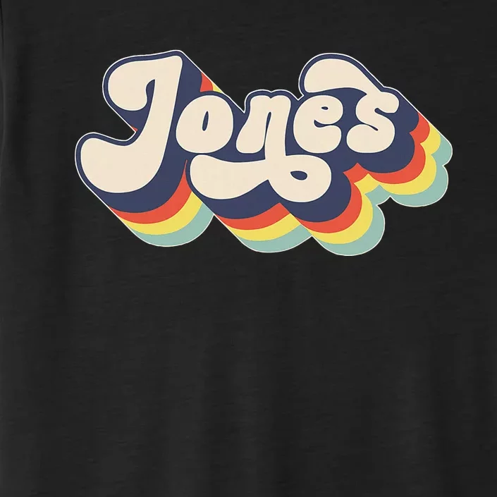 Jones Family Name Personalized Surname ChromaSoft Performance T-Shirt