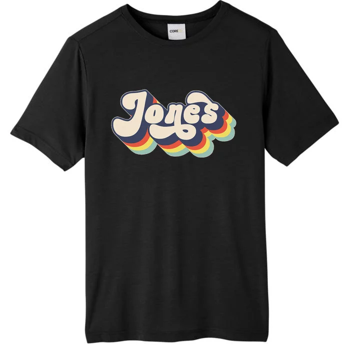 Jones Family Name Personalized Surname ChromaSoft Performance T-Shirt