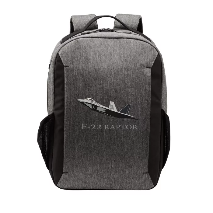 Jet Fighter Plane Pilot Vector Backpack