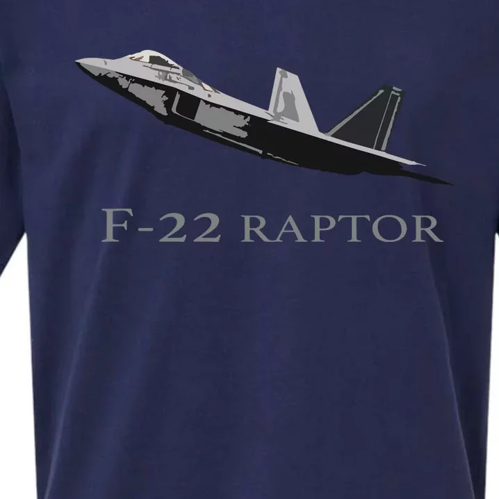 Jet Fighter Plane Pilot Sueded Cloud Jersey T-Shirt