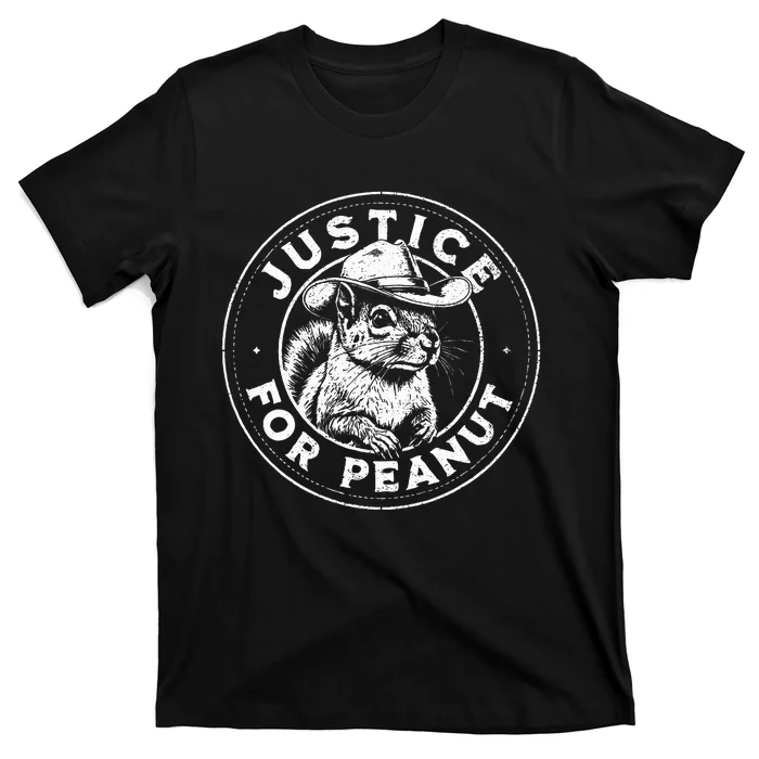 Justice For Peanut The Squirrel P’Nut Pnut Peanut Squirrel T-Shirt