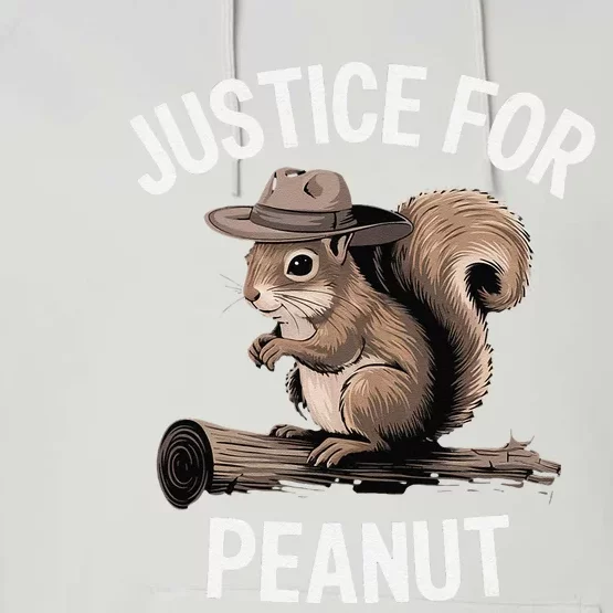 Justice For Peanut Peanut Squirrel Performance Fleece Hoodie