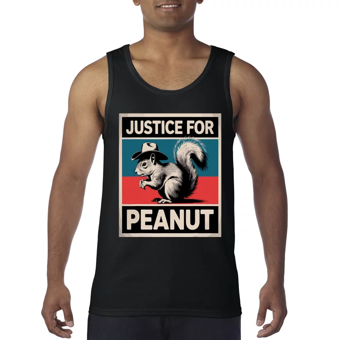 Justice For Peanut The Squirrel The Squirrel Pnut Tank Top