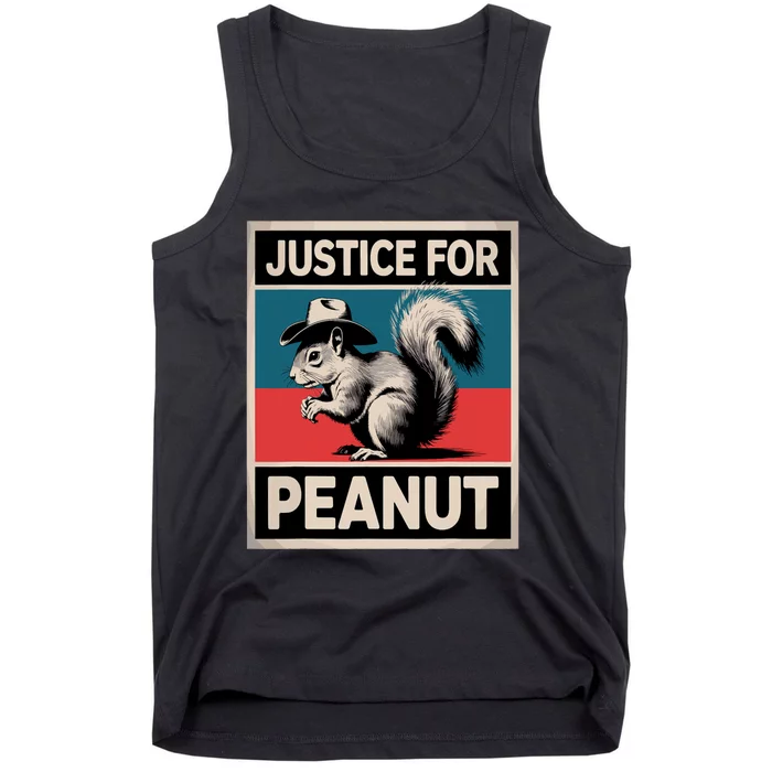 Justice For Peanut The Squirrel The Squirrel Pnut Tank Top