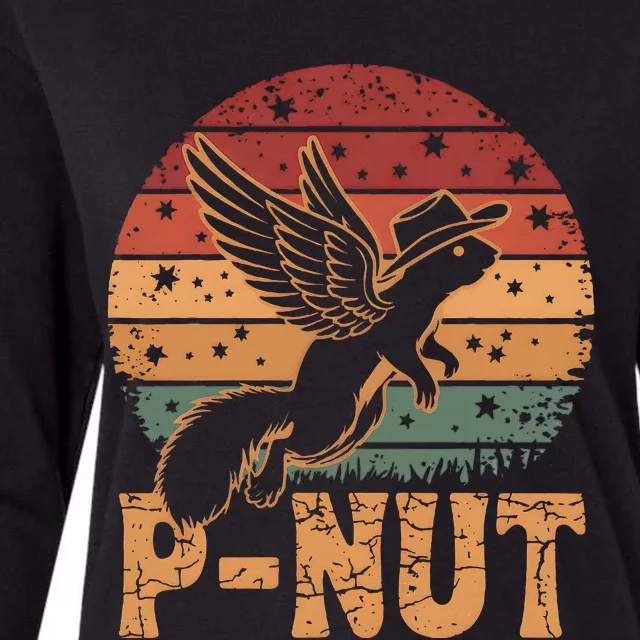 Justice For Peanut P’Nut Pnut Squirrel Lover Womens Cotton Relaxed Long Sleeve T-Shirt