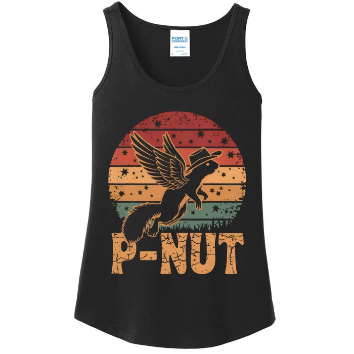 Justice For Peanut P’Nut Pnut Squirrel Lover Ladies Essential Tank