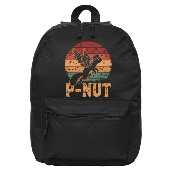 Justice For Peanut P’Nut Pnut Squirrel Lover 16 in Basic Backpack