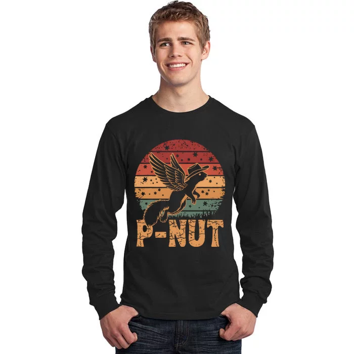 Justice For Peanut P’Nut Pnut Squirrel Lover Tall Long Sleeve T-Shirt