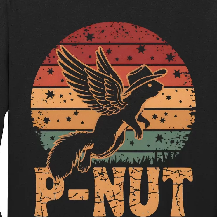 Justice For Peanut P’Nut Pnut Squirrel Lover Tall Long Sleeve T-Shirt