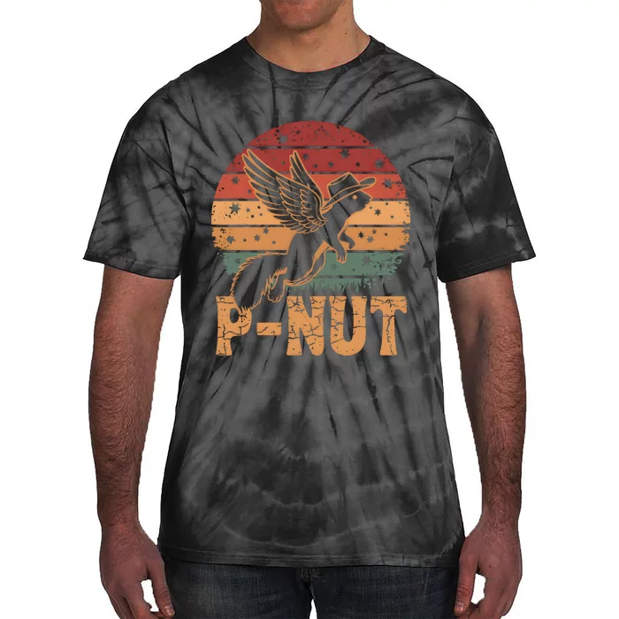 Justice For Peanut P’Nut Pnut Squirrel Lover Tie-Dye T-Shirt