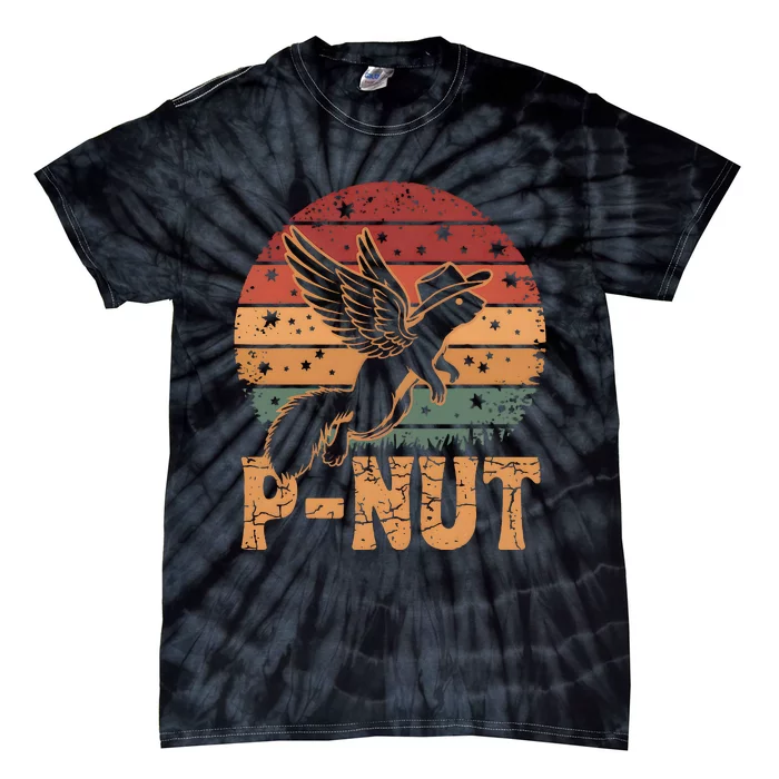 Justice For Peanut P’Nut Pnut Squirrel Lover Tie-Dye T-Shirt