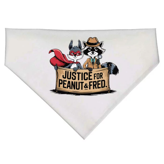 Justice For Peanut The Squirrel Wanted USA-Made Doggie Bandana