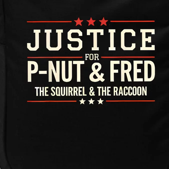 Justice For Pnut And Fred The Squirrel Peanut Justice Impact Tech Backpack