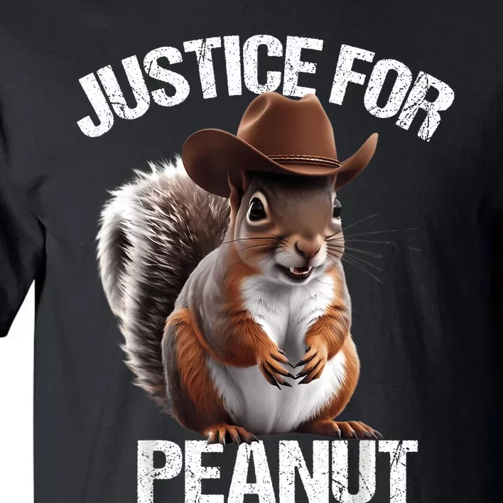 Justice For Peanut The Squirrel Peanut Squirrel Tall T-Shirt