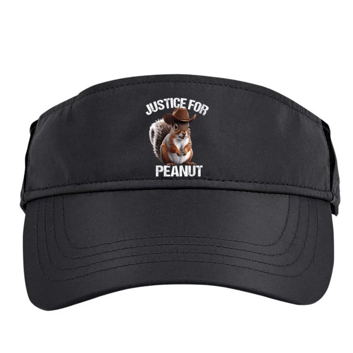 Justice For Peanut The Squirrel Peanut Squirrel Adult Drive Performance Visor