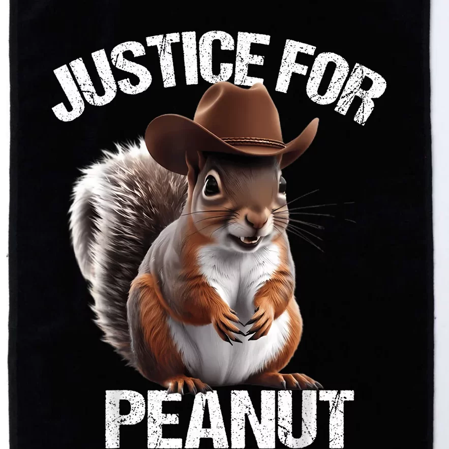 Justice For Peanut The Squirrel Peanut Squirrel Platinum Collection Golf Towel