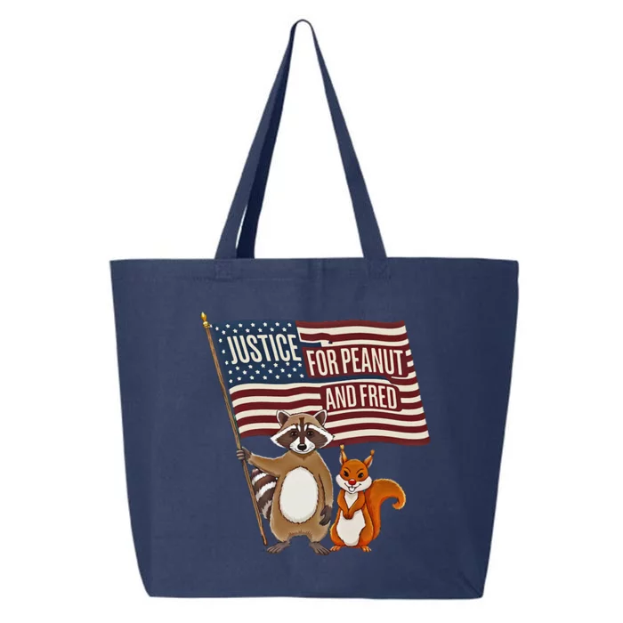 Justice For Peanut The Squirrel 2024 25L Jumbo Tote