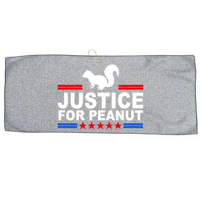 Justice For Peanut The Squirrel 2024 Large Microfiber Waffle Golf Towel