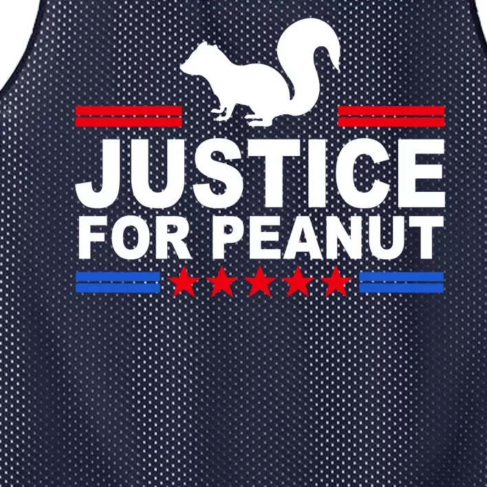 Justice For Peanut The Squirrel 2024 Mesh Reversible Basketball Jersey Tank