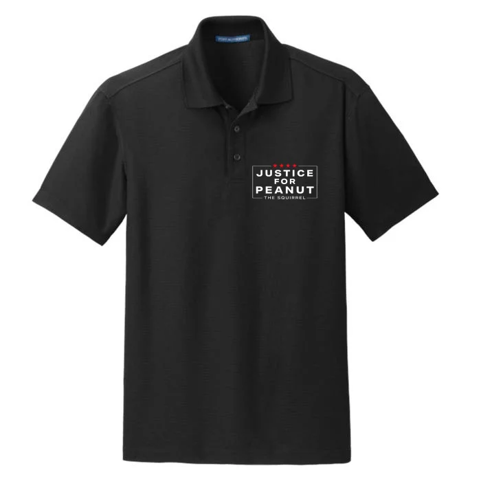 Justice For Peanut Dry Zone Grid Performance Polo