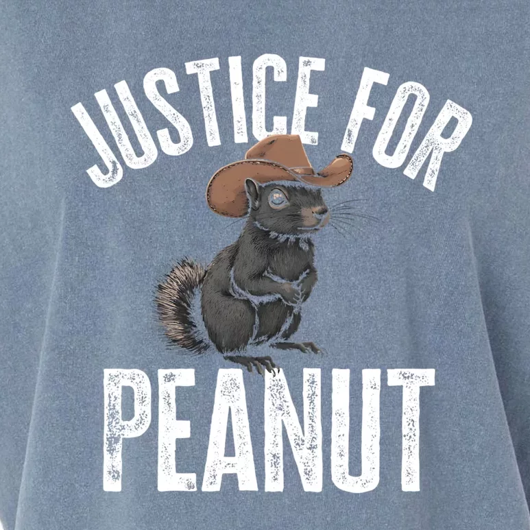 Justice For Peanut Garment-Dyed Women's Muscle Tee